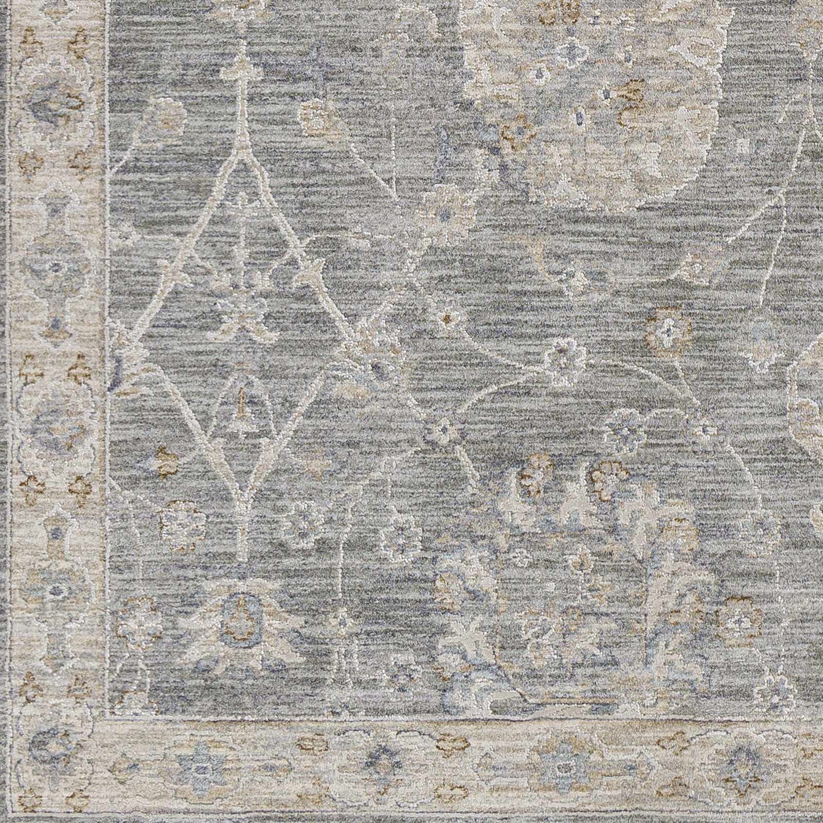 Monterey Gray Thick Luxe Persian Rug - Ornate Home