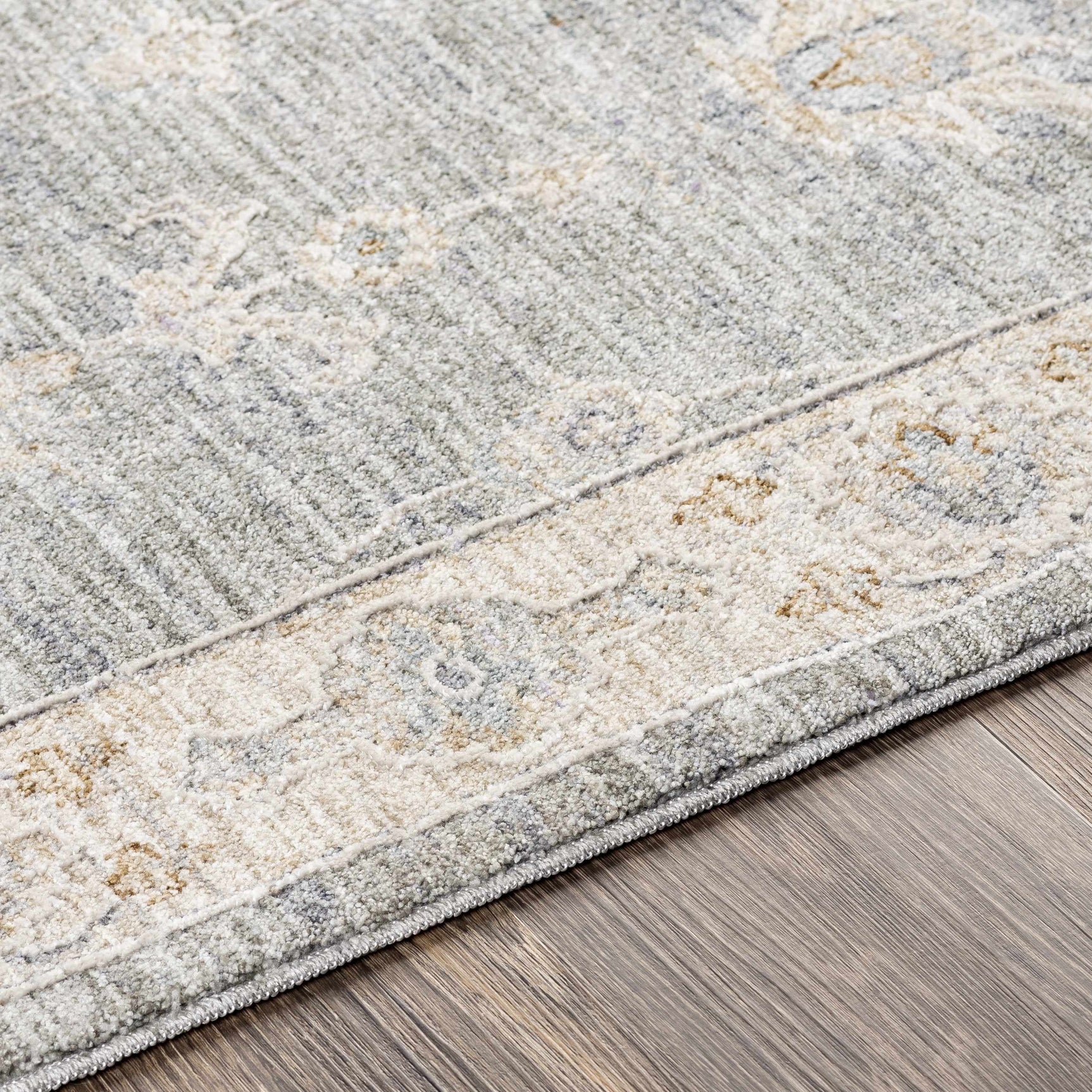 Monterey Gray Thick Luxe Persian Rug - Ornate Home