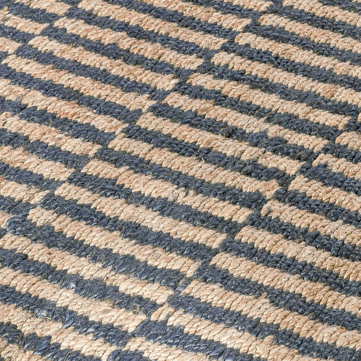 Monterey Jute Blue/Natural Rug - Ornate Home