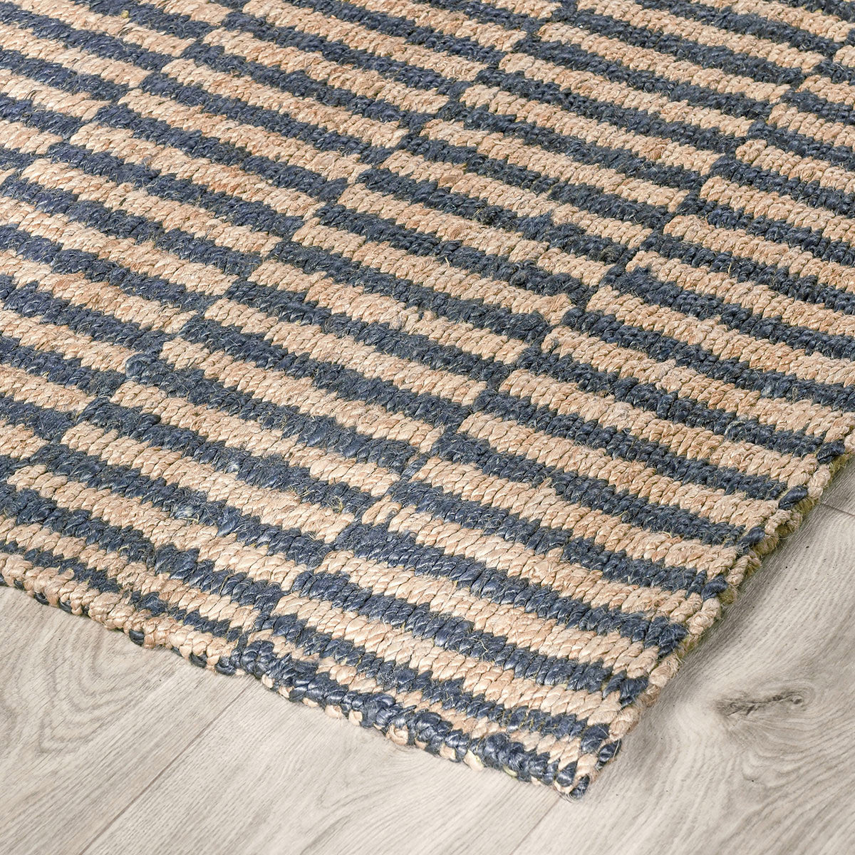 Monterey Jute Blue/Natural Rug - Ornate Home