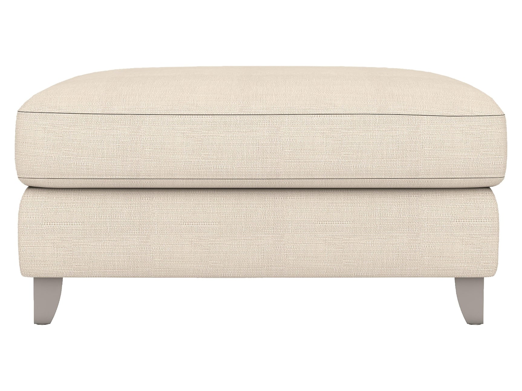 Monterey Light Grey Outdoor Ottoman - Ornate Home