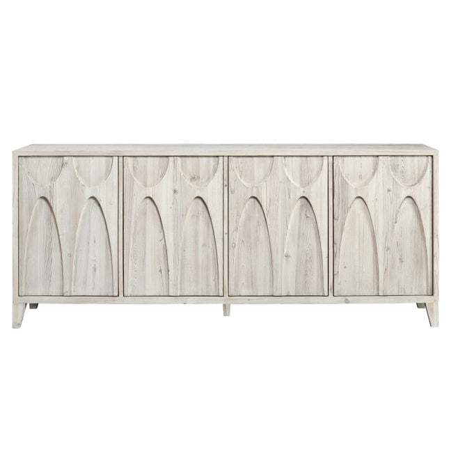 Montes Whitewash Sideboard - Ornate Home