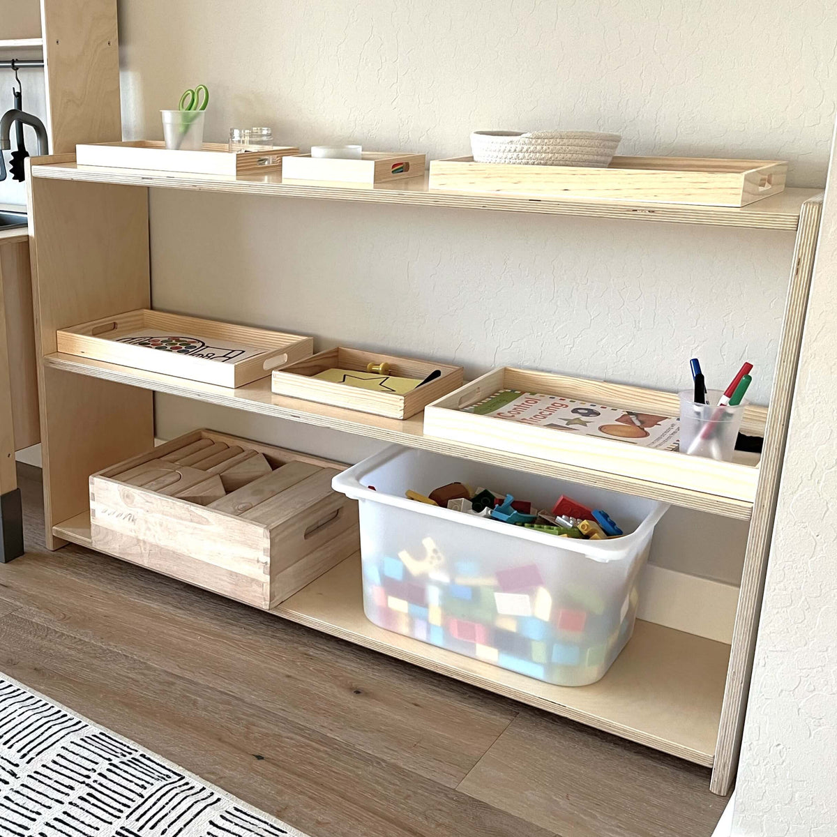 Montessori Shelf 3-Tier - Ornate Home
