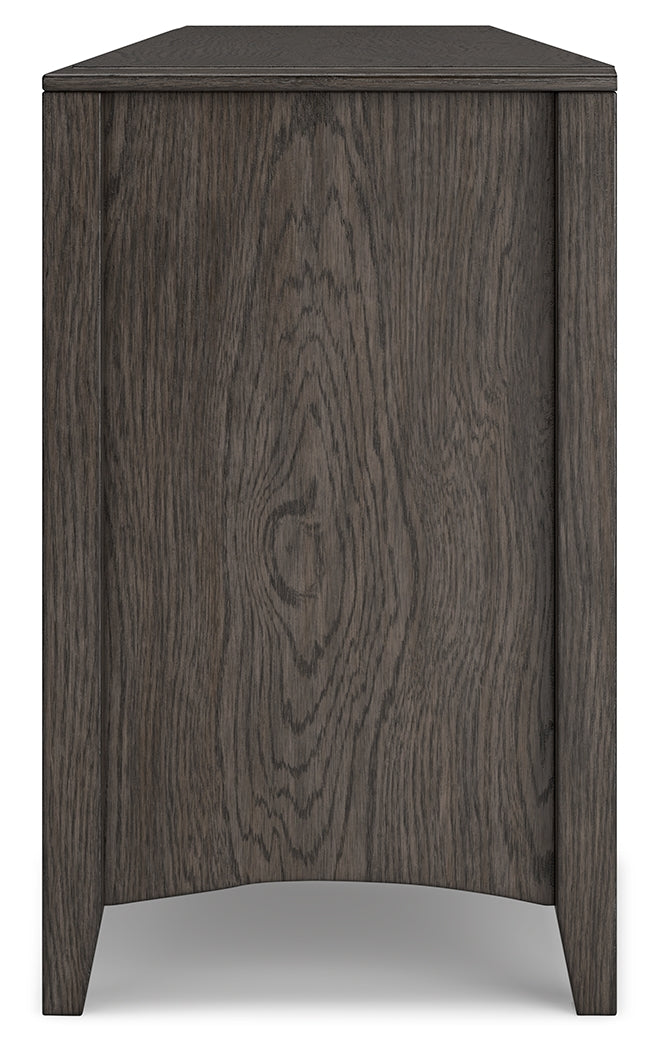 Montillan Grayish Brown 84" TV Stand - Ornate Home