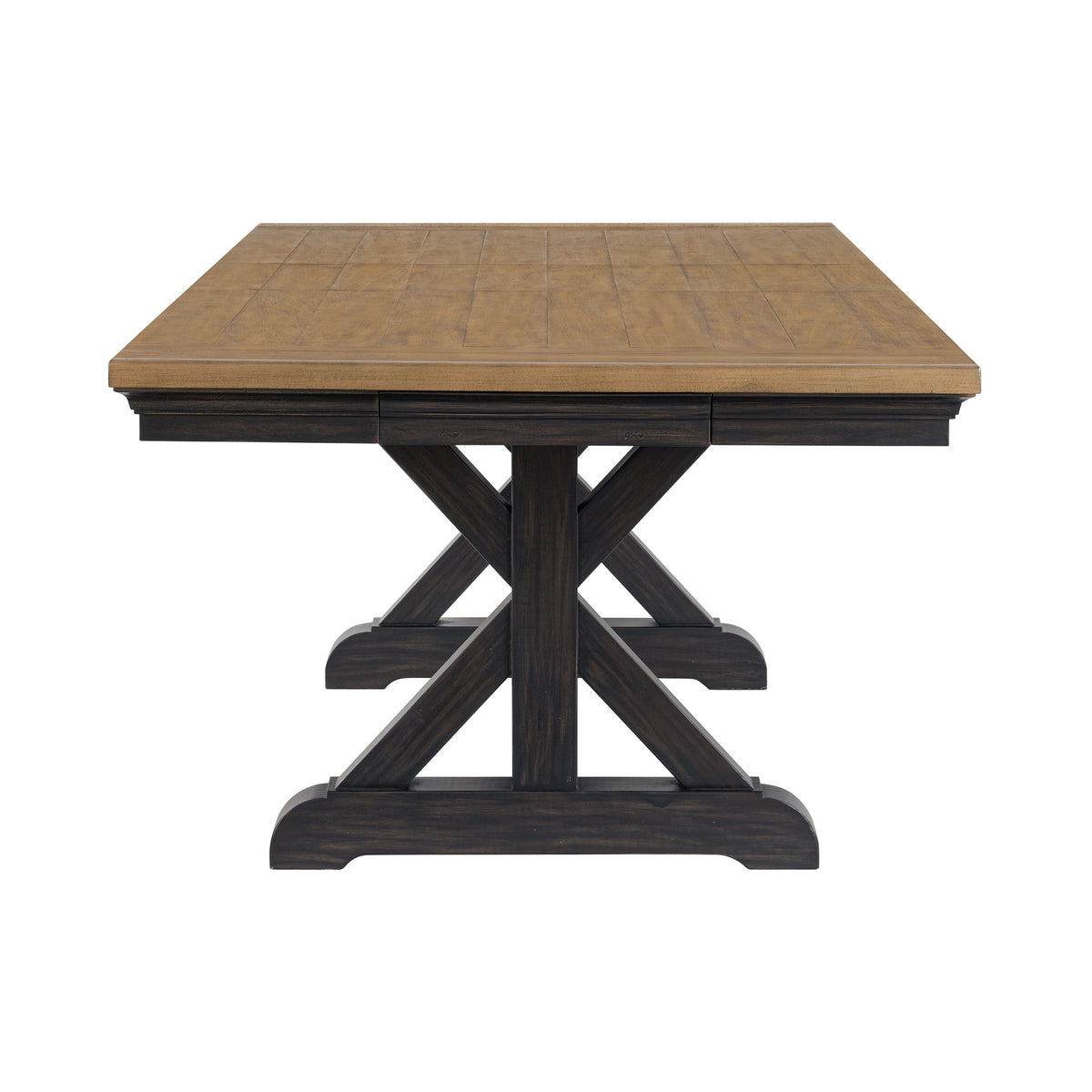 Montrose Espresso/Brown Dining Table with 20" Leaf - Ornate Home