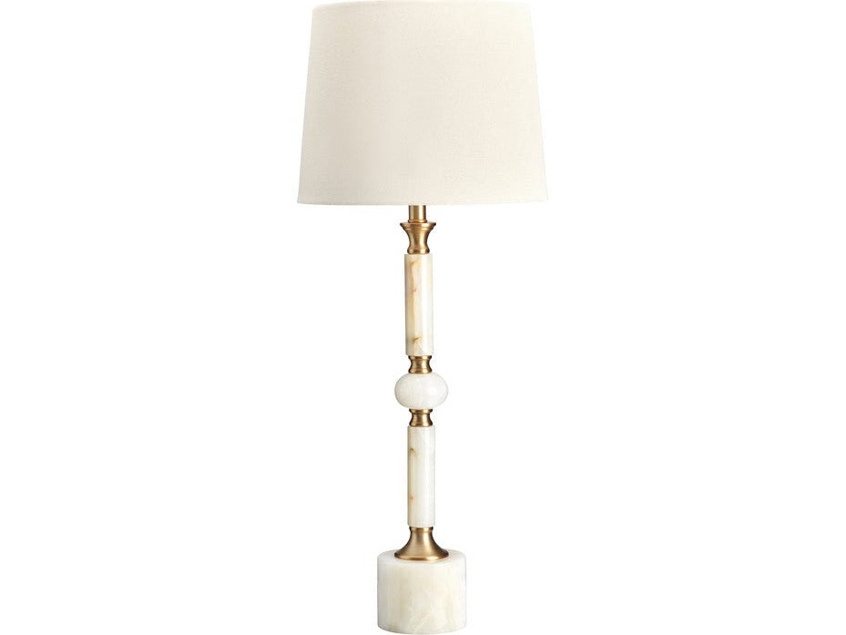 Montrose White/Gold Buffet Lamp - Ornate Home