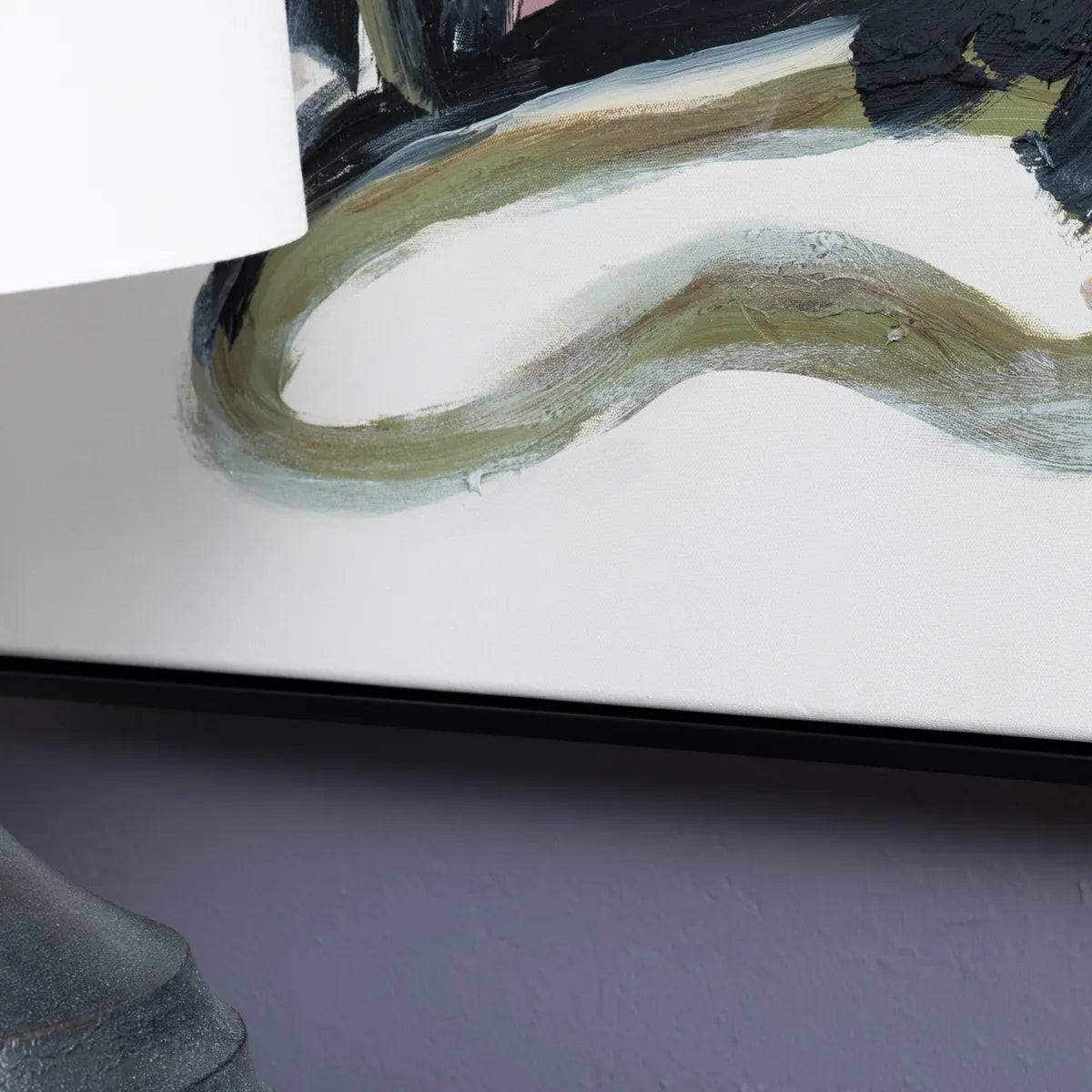 Moody Hues Green/Black Canvas