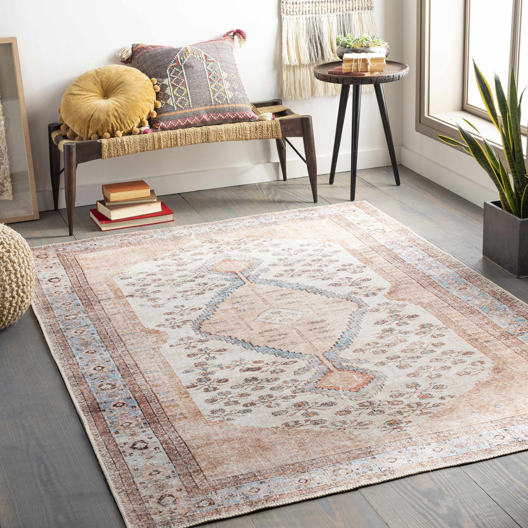 Moora Washable Area Rug - Ornate Home