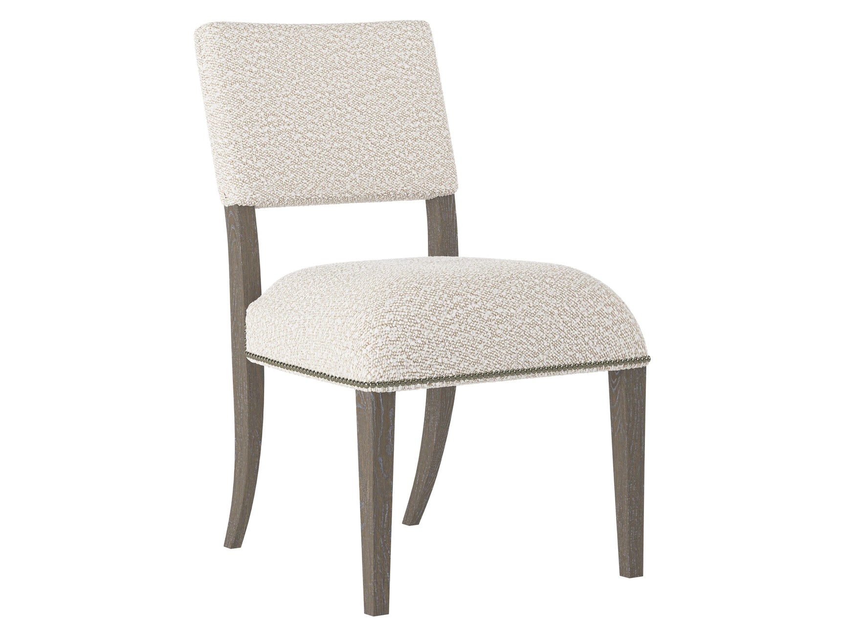 Moore Portobello/Off-White Fabric Side Chair - Ornate Home