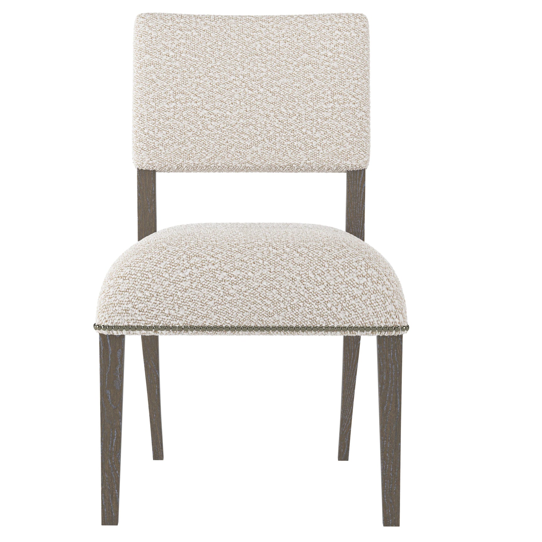 Moore Portobello/Off-White Fabric Side Chair - Ornate Home