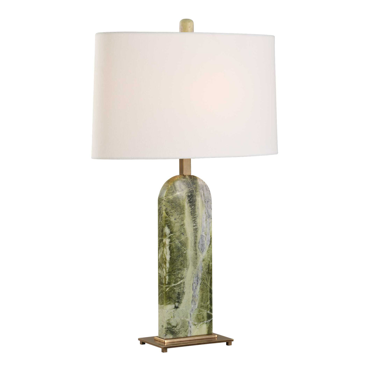 Moorea Green Marble Table Lamp - Ornate Home