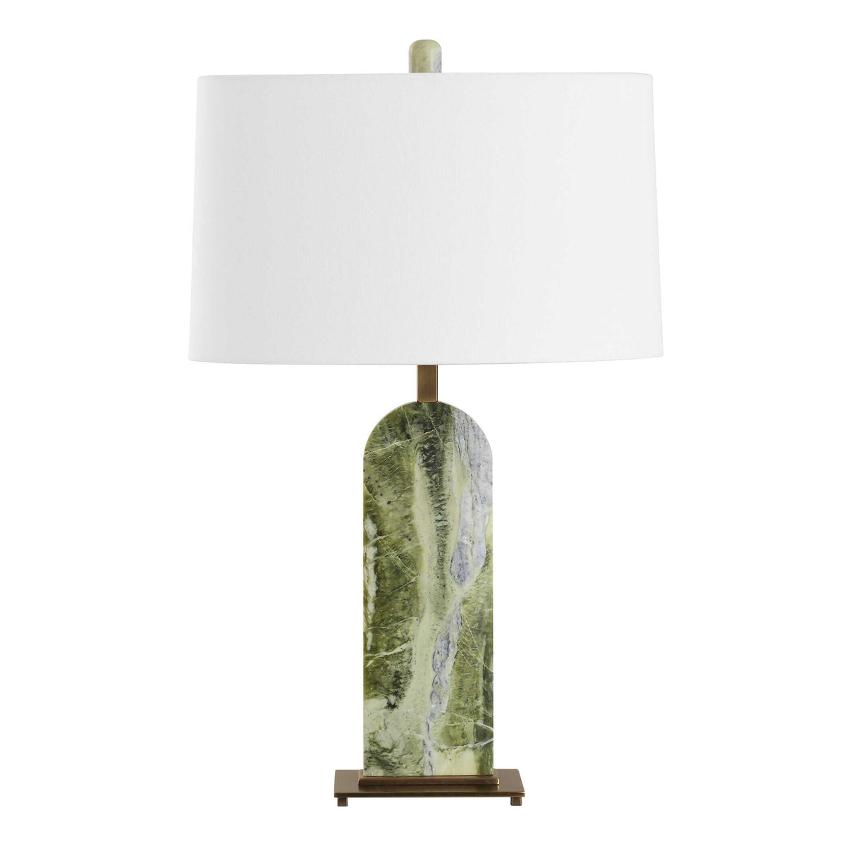 Moorea Green Marble Table Lamp - Ornate Home