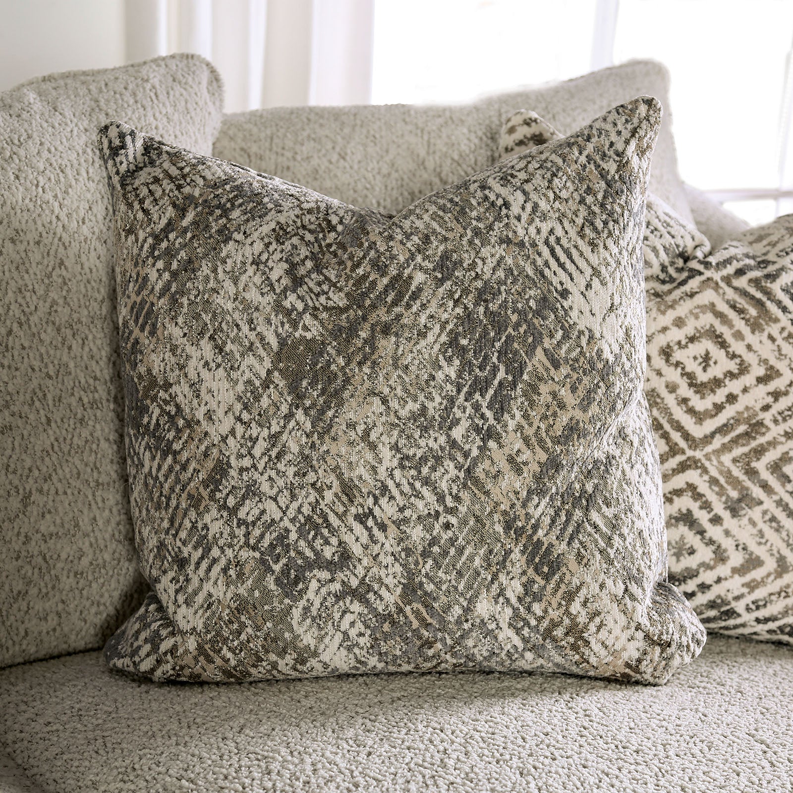 Moorpark Off-White Sofa - Ornate Home