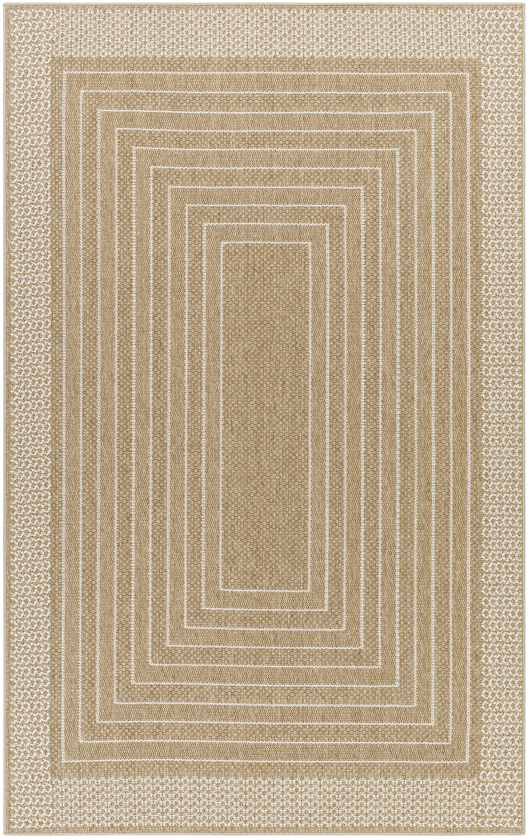 Mopsa Tan Outdoor Area Rug - Clearance - Ornate Home