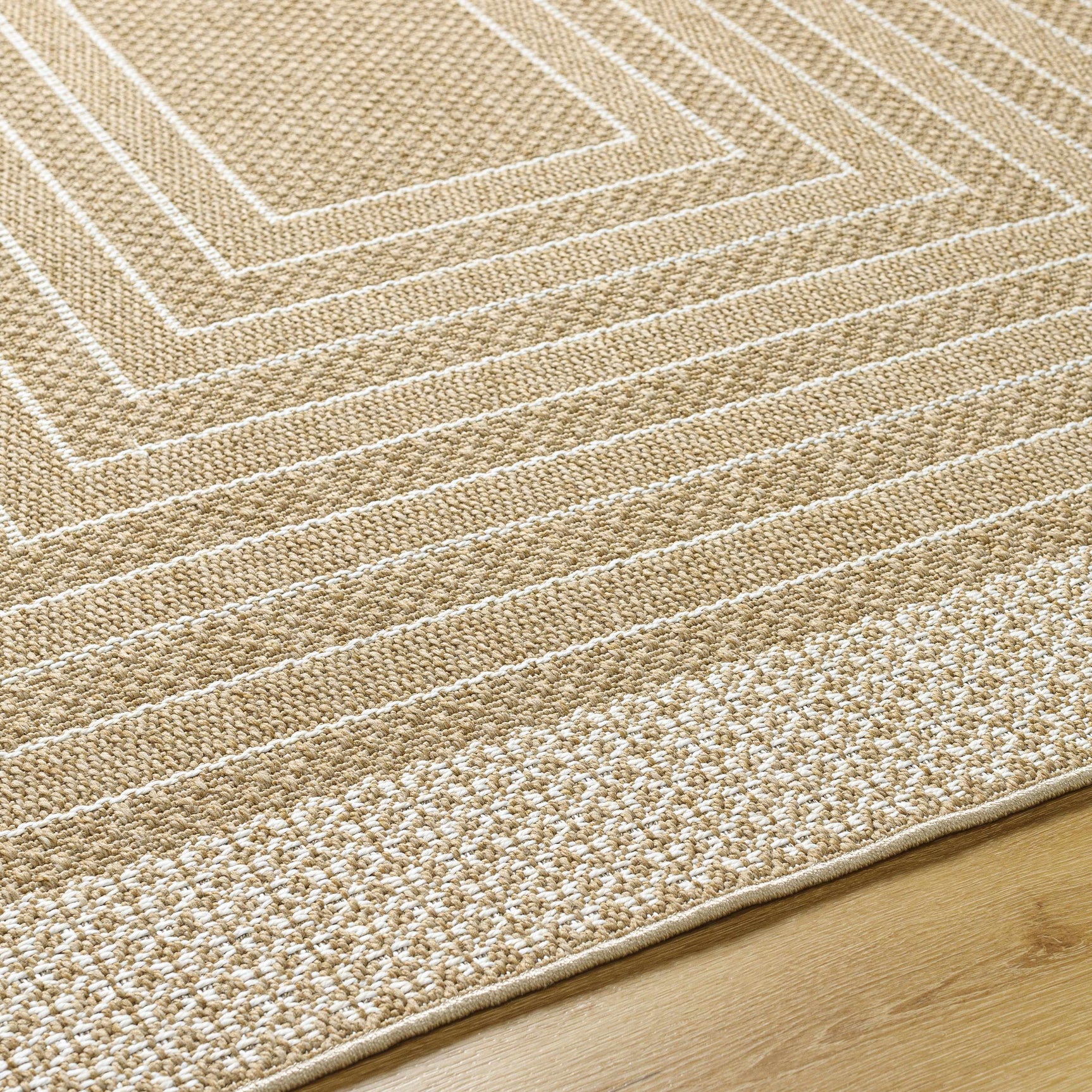 Mopsa Tan Outdoor Area Rug - Clearance - Ornate Home