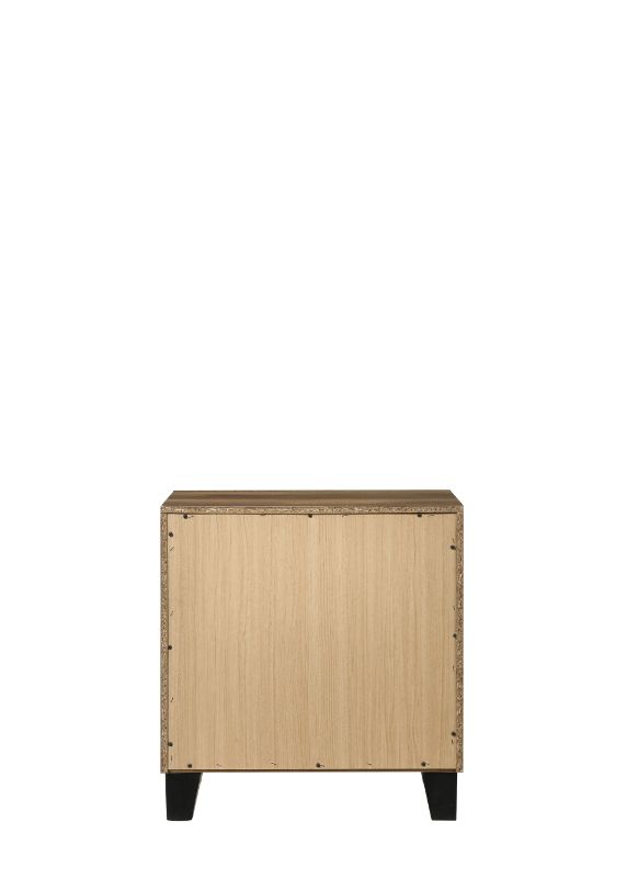 Morales Rustic Oak Nightstand - Ornate Home