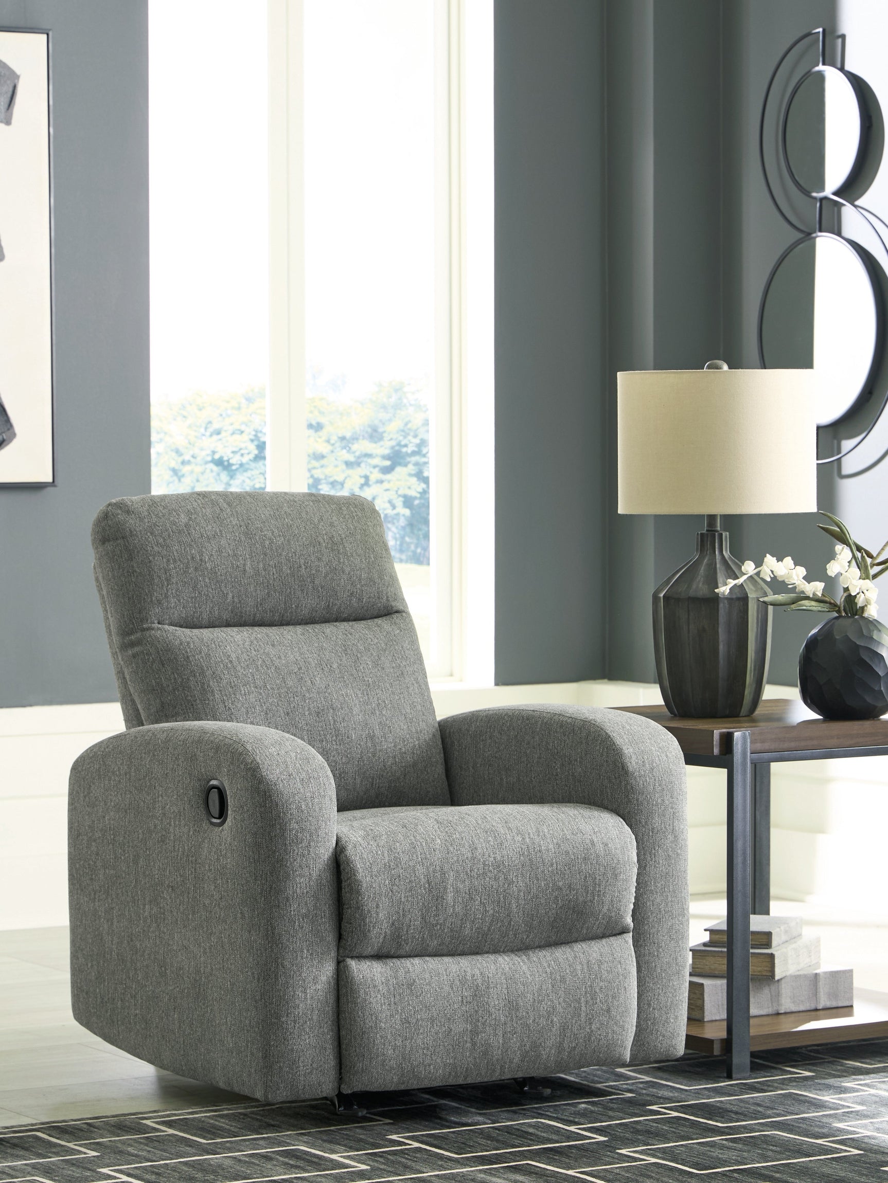 Moreau Place Sterling Recliner (Online Special Price) - Ornate Home