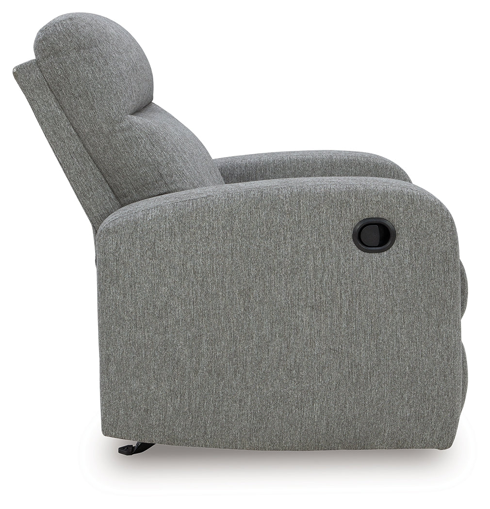 Moreau Place Sterling Recliner (Online Special Price) - Ornate Home