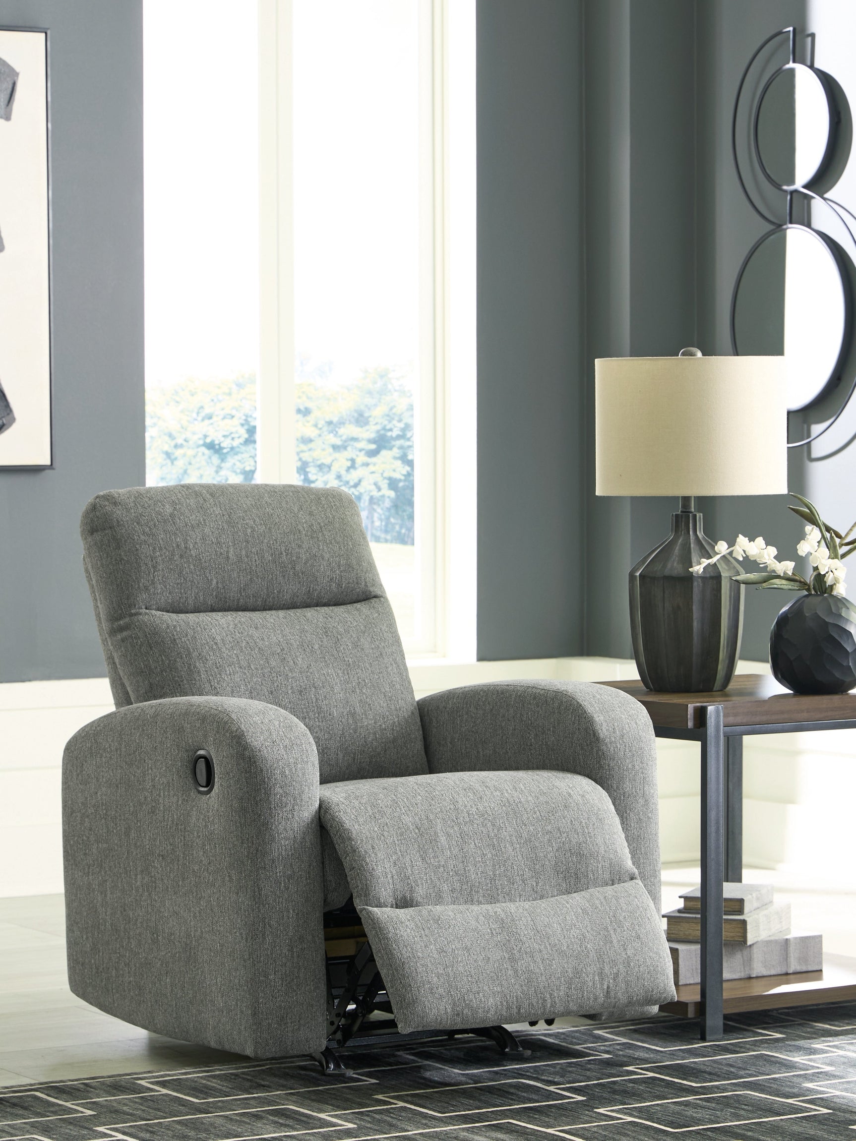 Moreau Place Sterling Recliner (Online Special Price) - Ornate Home