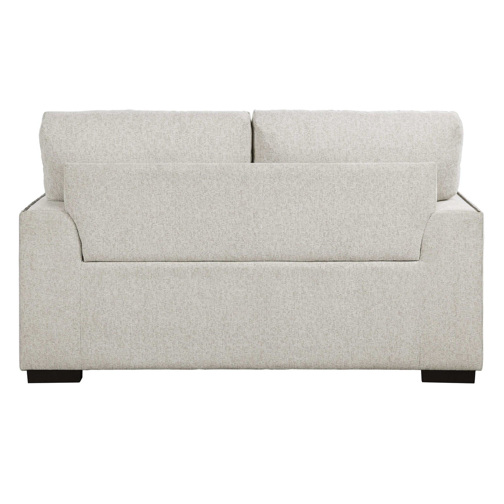 Morelia Beige Chenille Loveseat - Ornate Home