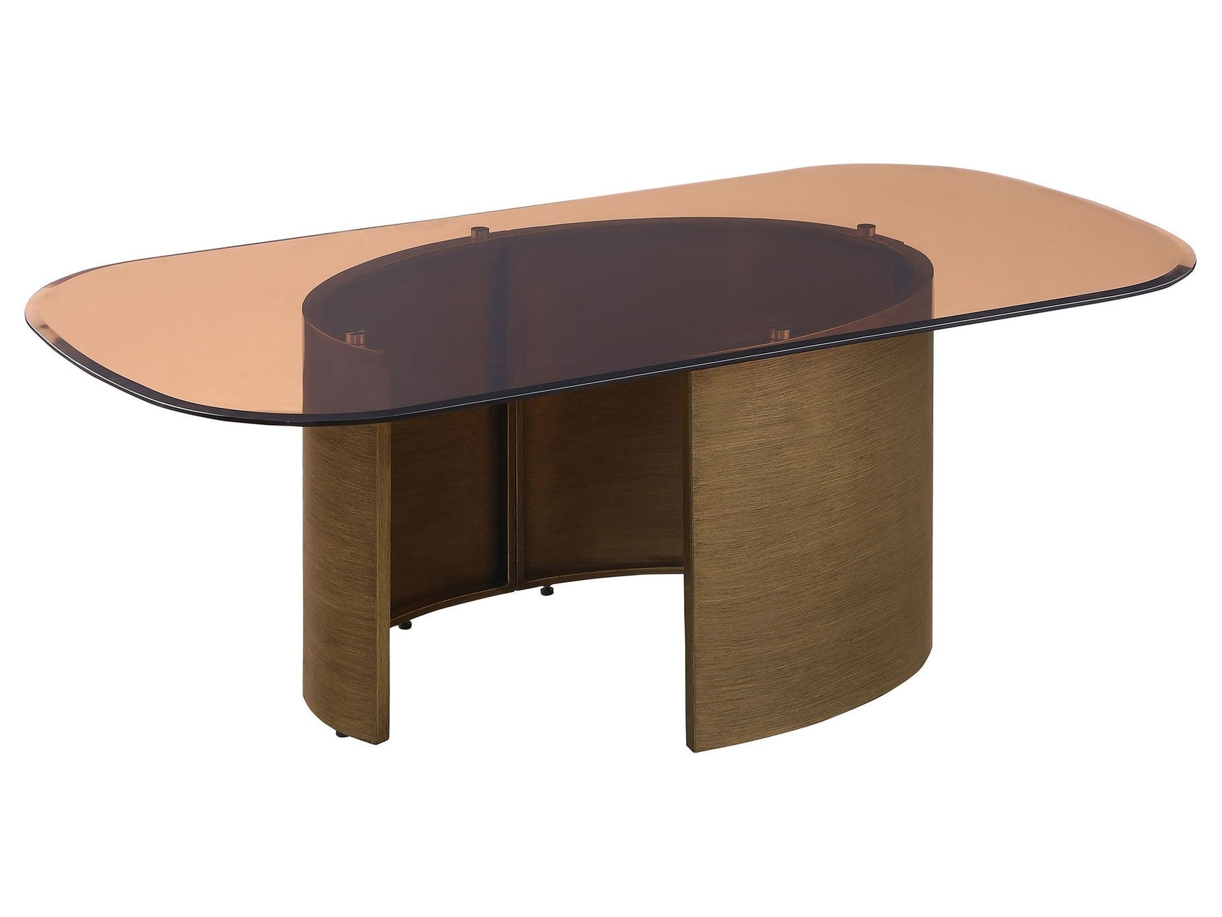 Morena Brushed Bronze Coffee Table - Ornate Home