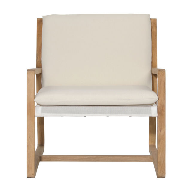 Moretti Ivory Outdoor Occasional Chair - Ornate Home