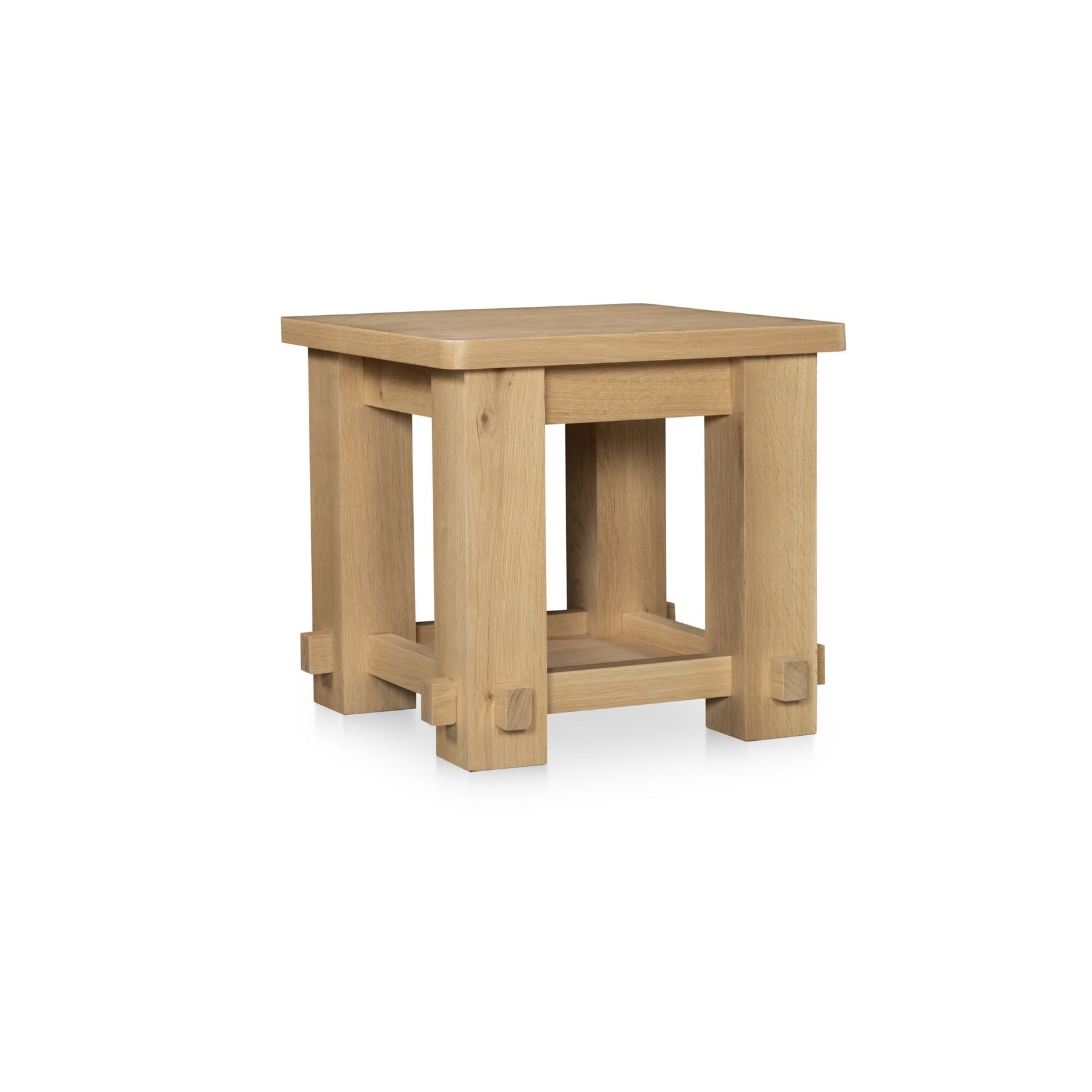 Morey Natural Side Table - Ornate Home