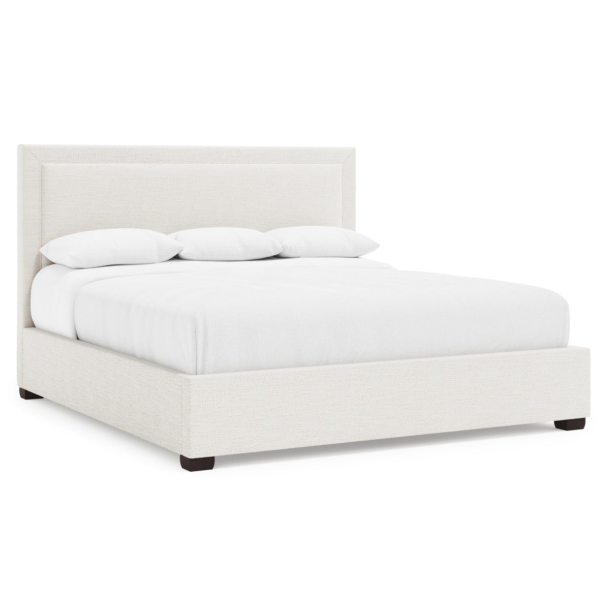 Morgan Espresso King Storage Panel Bed (54" H) - Ornate Home