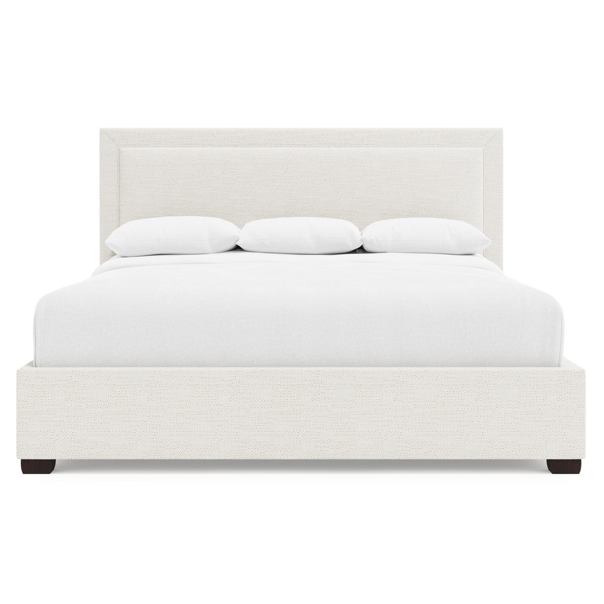 Morgan Espresso King Storage Panel Bed (54" H) - Ornate Home