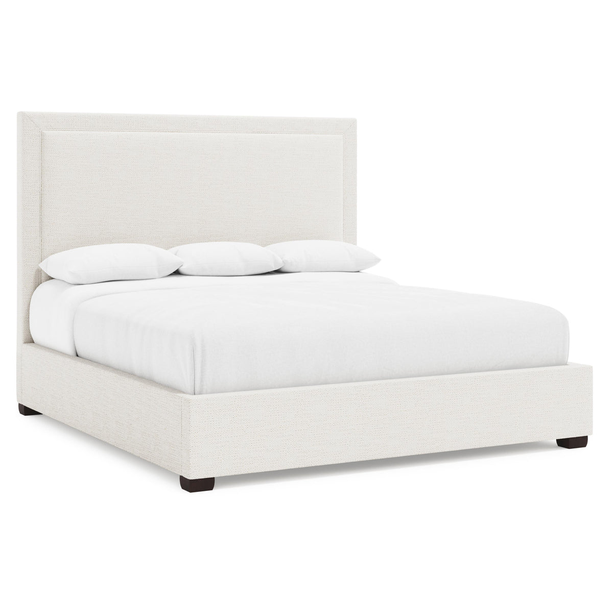 Morgan Espresso King Storage Panel Bed (64" H) - Ornate Home