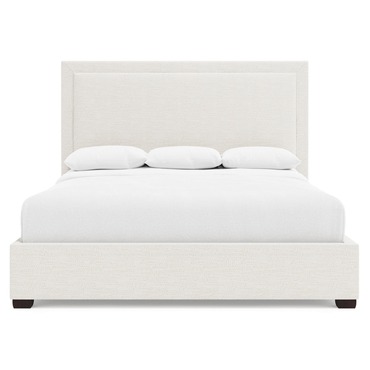 Morgan Espresso King Storage Panel Bed (64" H) - Ornate Home