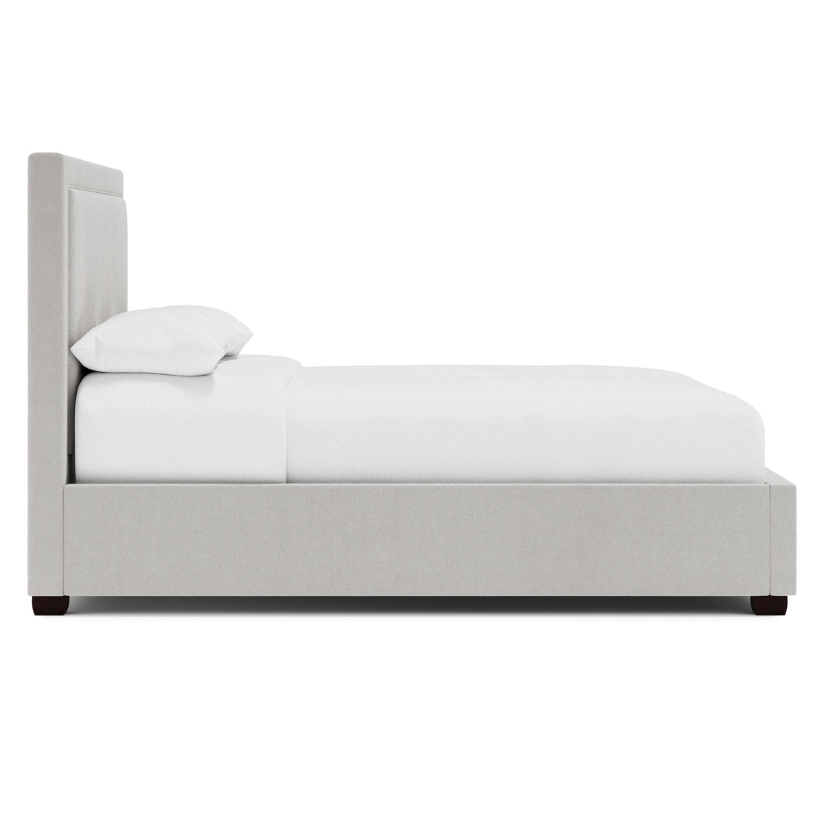Morgan Espresso Queen Panel Bed Extended (54" H) - Ornate Home