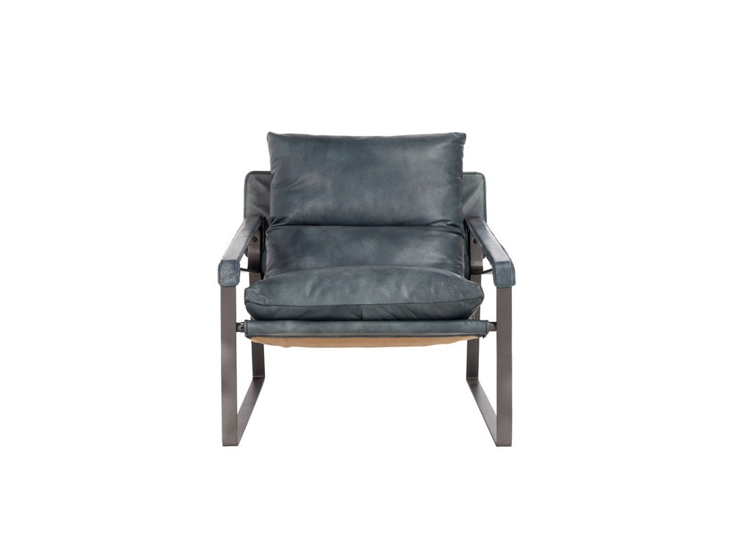 Morgan Ocean Blue Accent Chair - Ornate Home