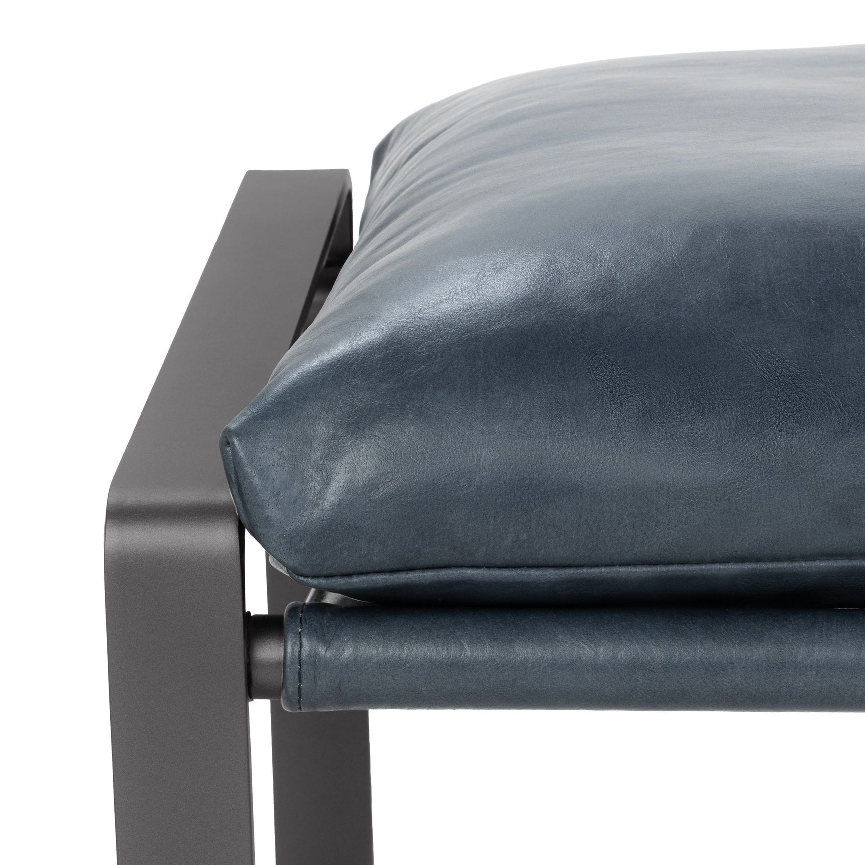 Morgan Ocean Blue Stool - Ornate Home