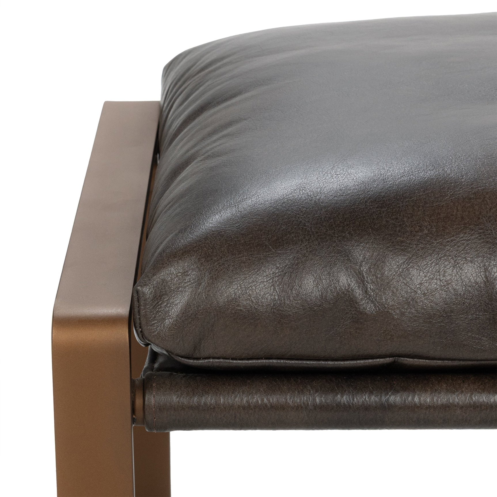 Morgan Truffle Brown Stool - Ornate Home