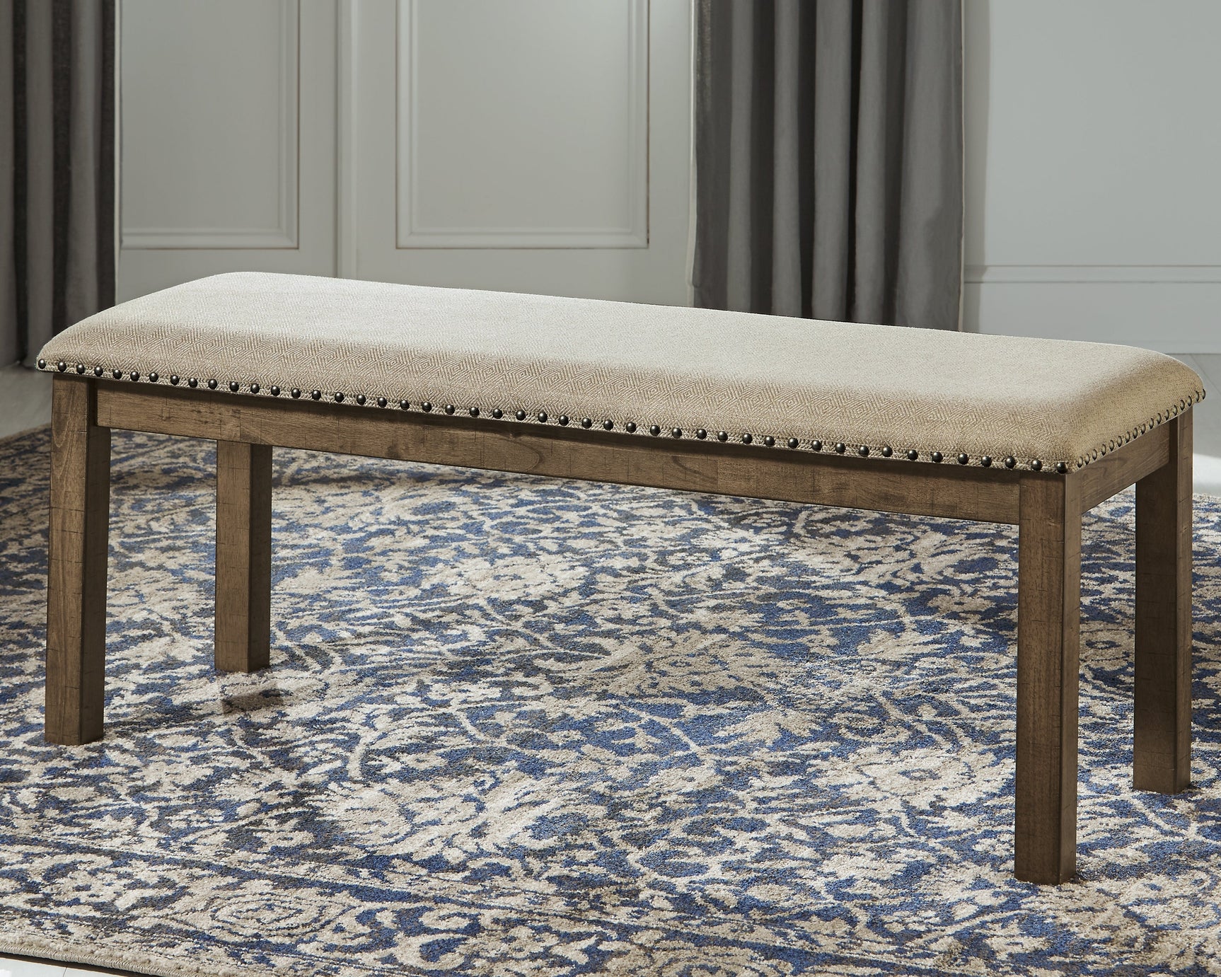 Moriville Beige Dining Bench - Ornate Home