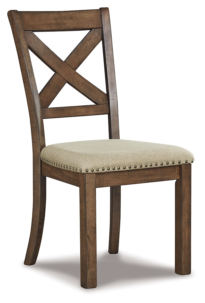 Moriville Brown/Beige Dining Table and 4 Chairs and Bench - Ornate Home