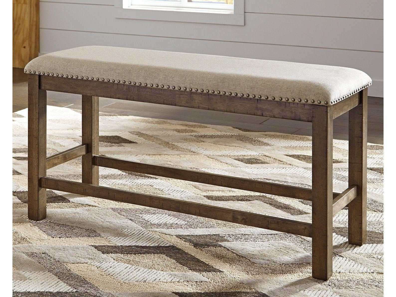 Moriville Counter Height Dining Bench (Online Special Price) - Ornate Home