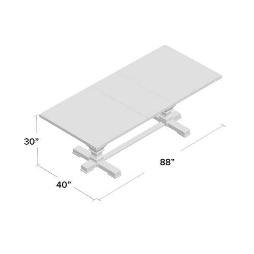 Morland Vintage Black Dining Table - Ornate Home