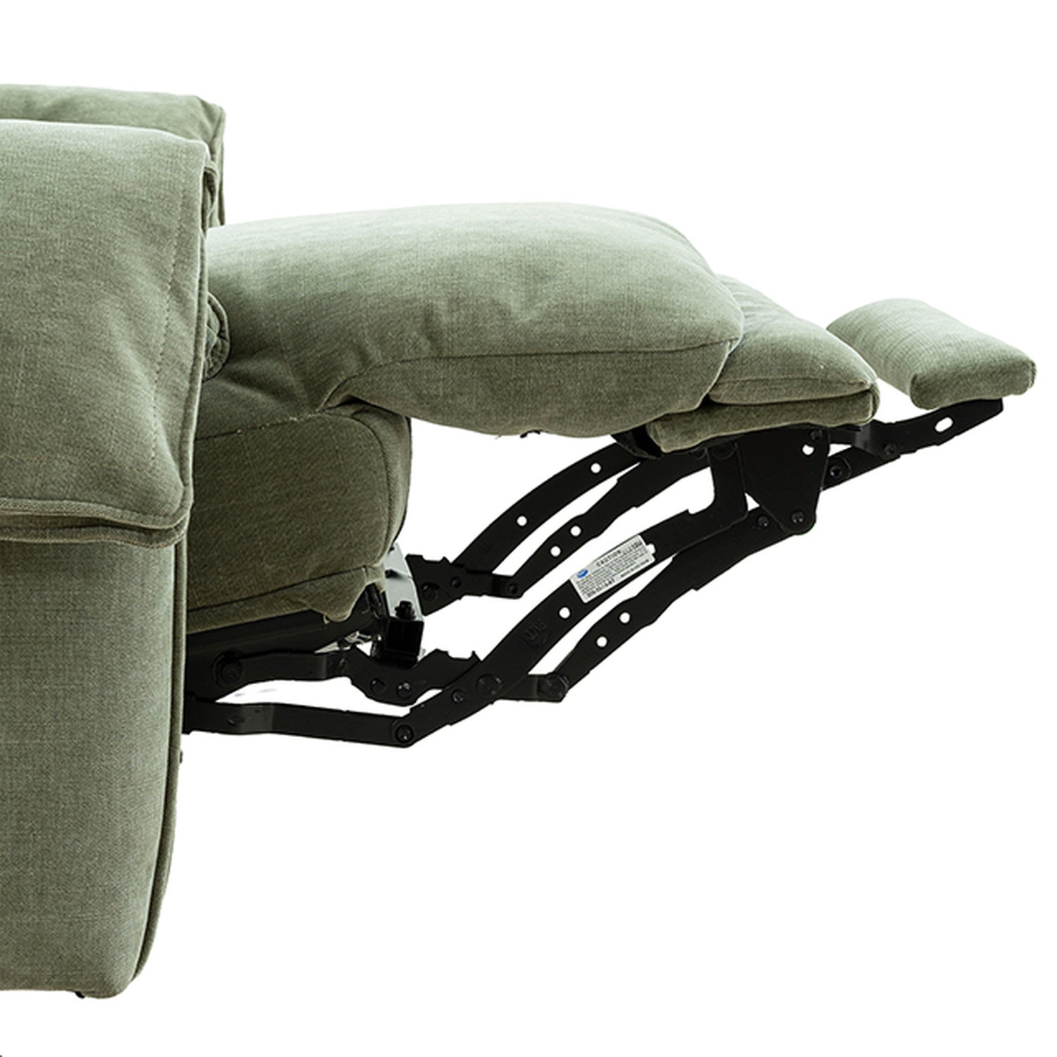 Morley Sage Green Power Loveseat - Ornate Home