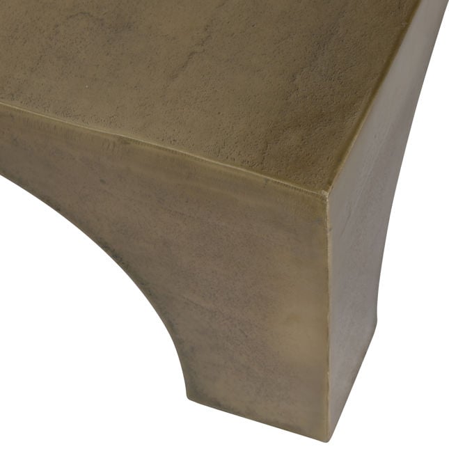 Morris Antique Brass Coffee Table - Ornate Home