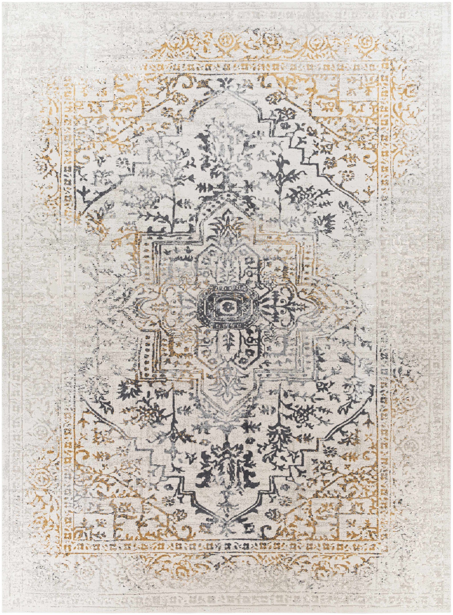 Morriston Faux Silk Rug - Ornate Home