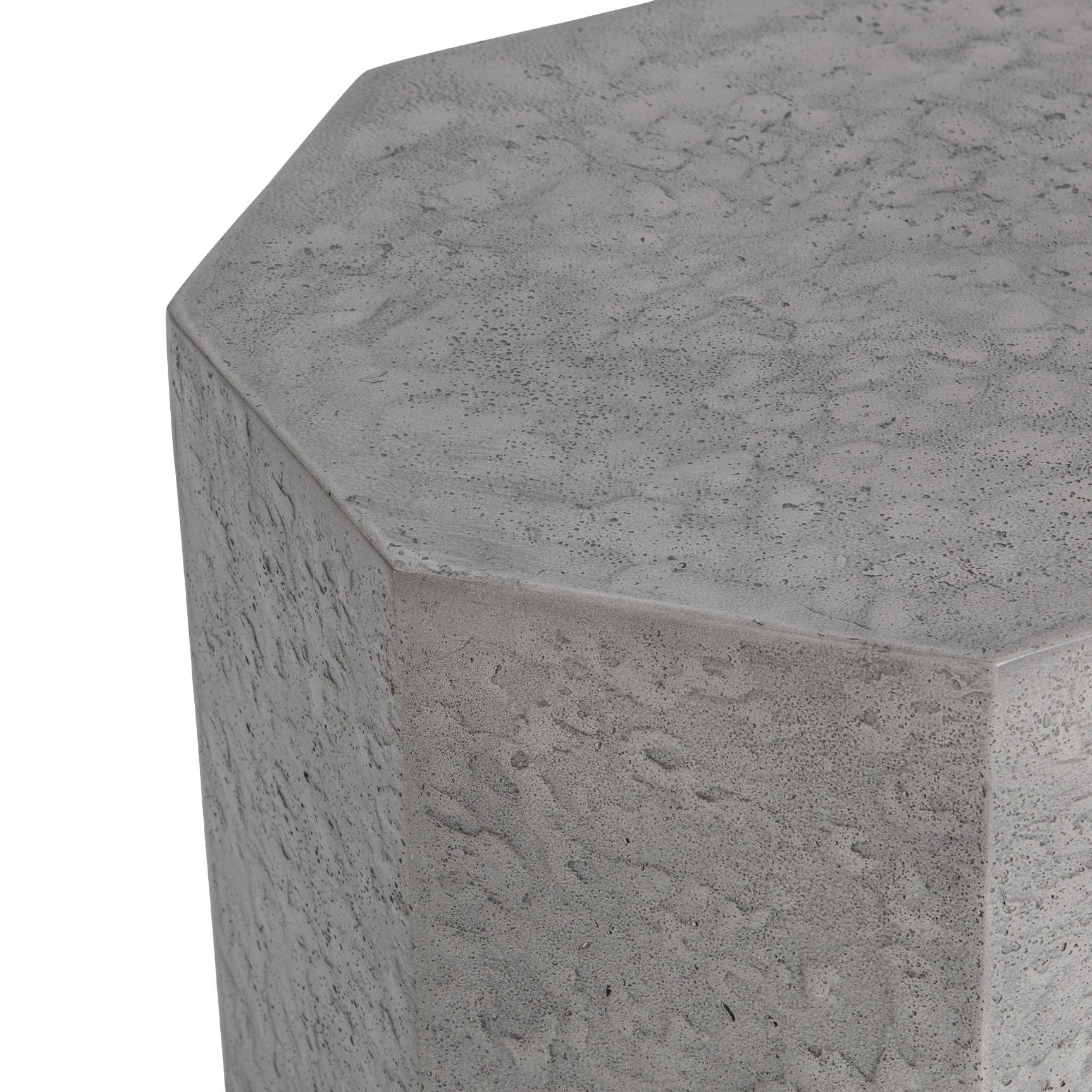 Morse Athena Gray Outdoor End Table - Ornate Home