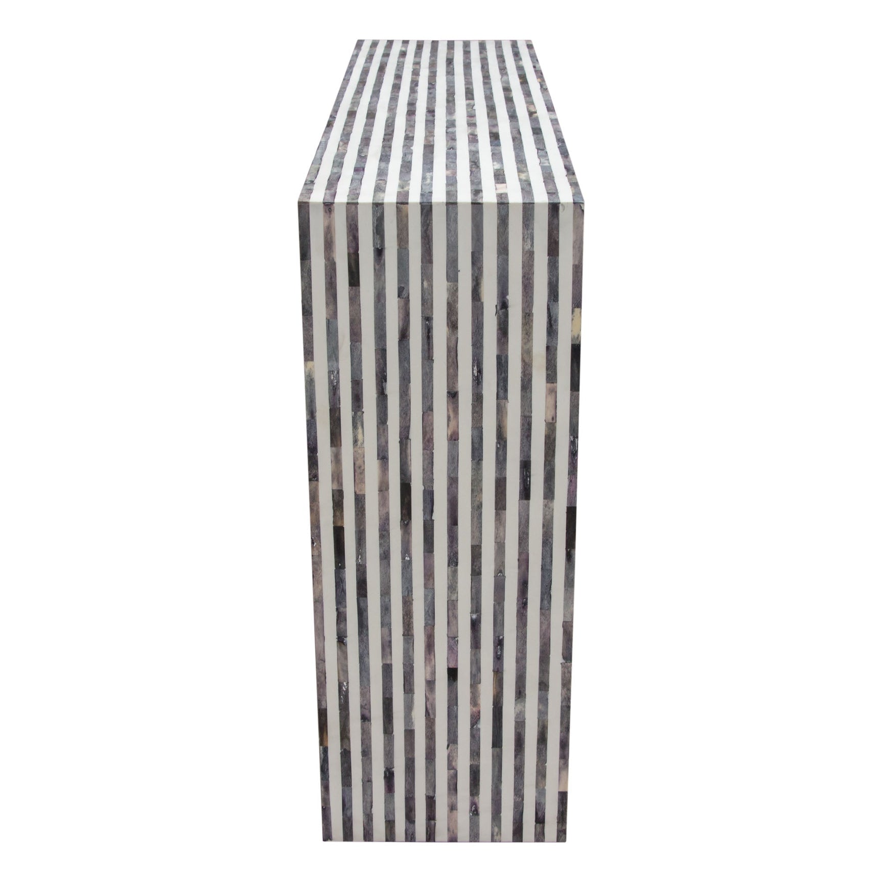 Mosaic Black/White Console Table - Ornate Home