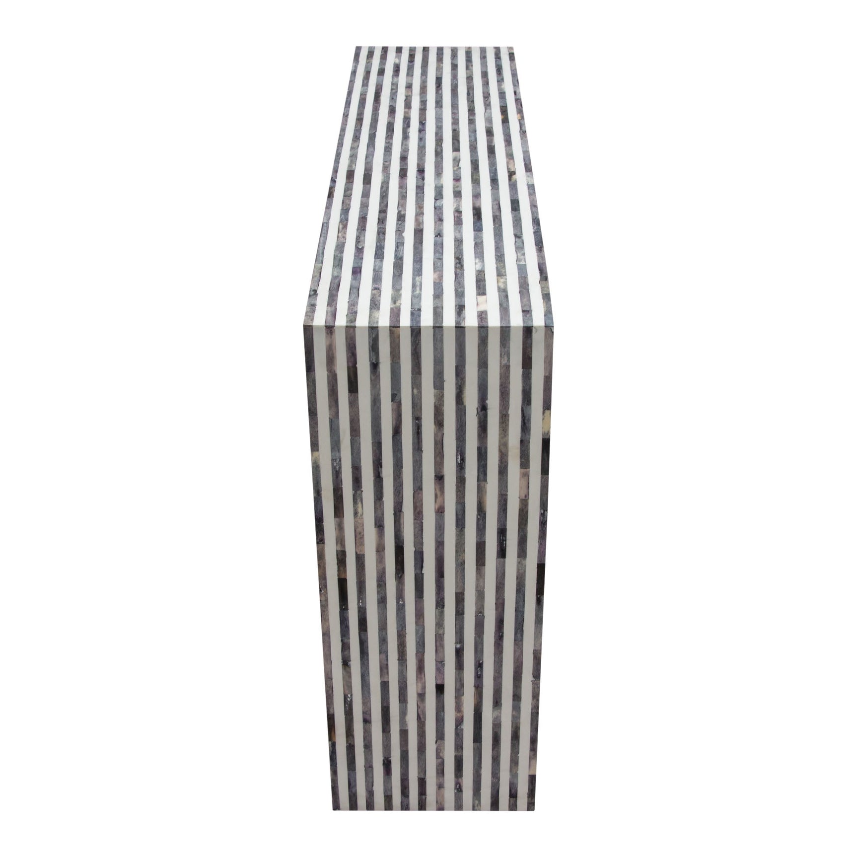 Mosaic Black/White Console Table - Ornate Home