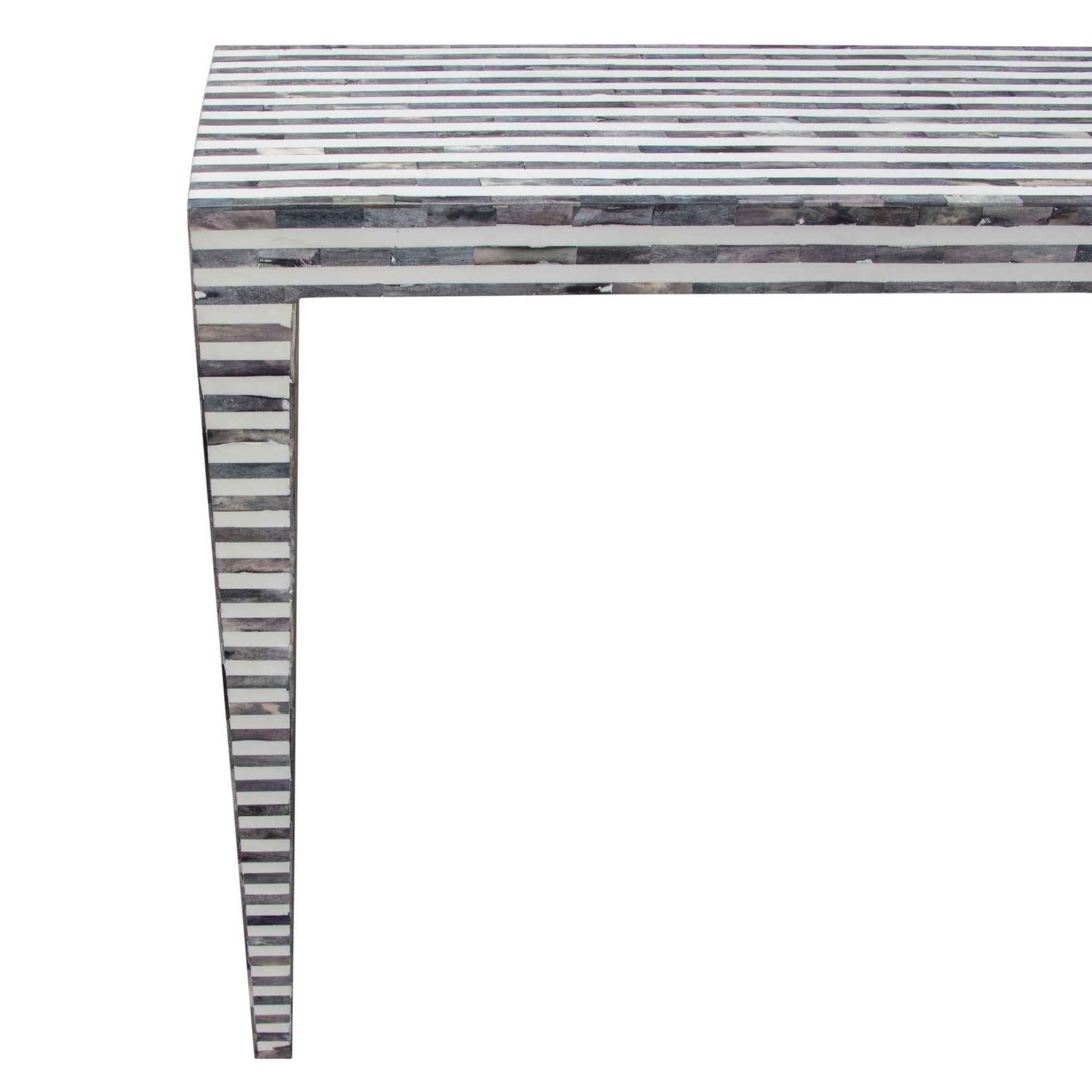 Mosaic Black/White Console Table - Ornate Home