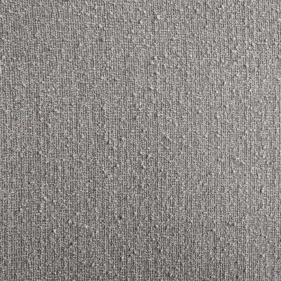 Mosby Light Grey Upholstered Curved Headboard Queen Platform Bed - Ornate Home