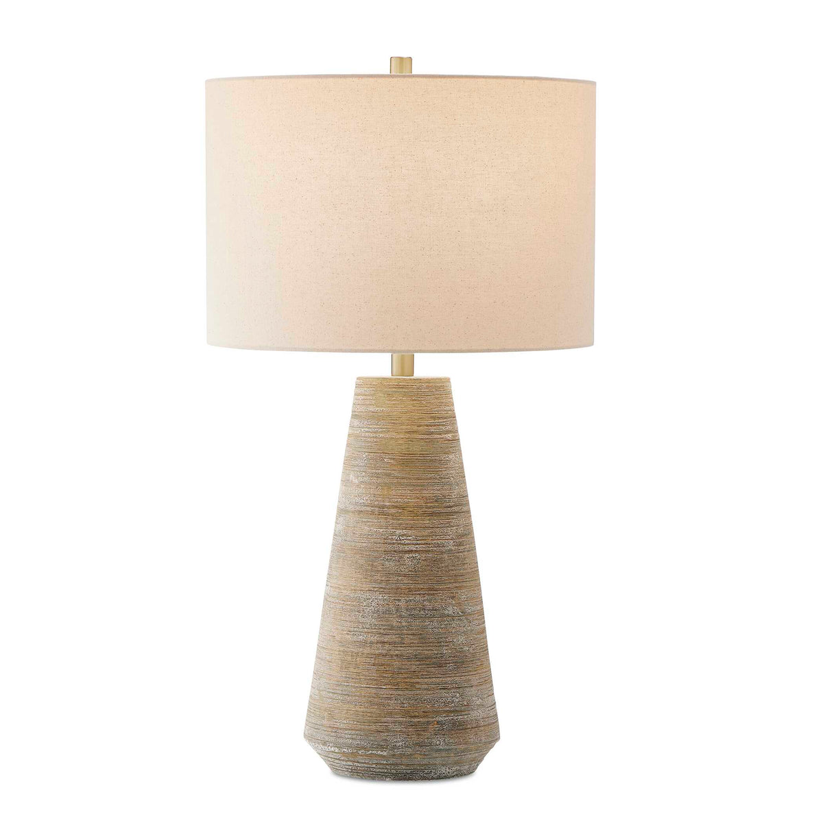 Mosier Rustic Beige Table Lamp - Ornate Home