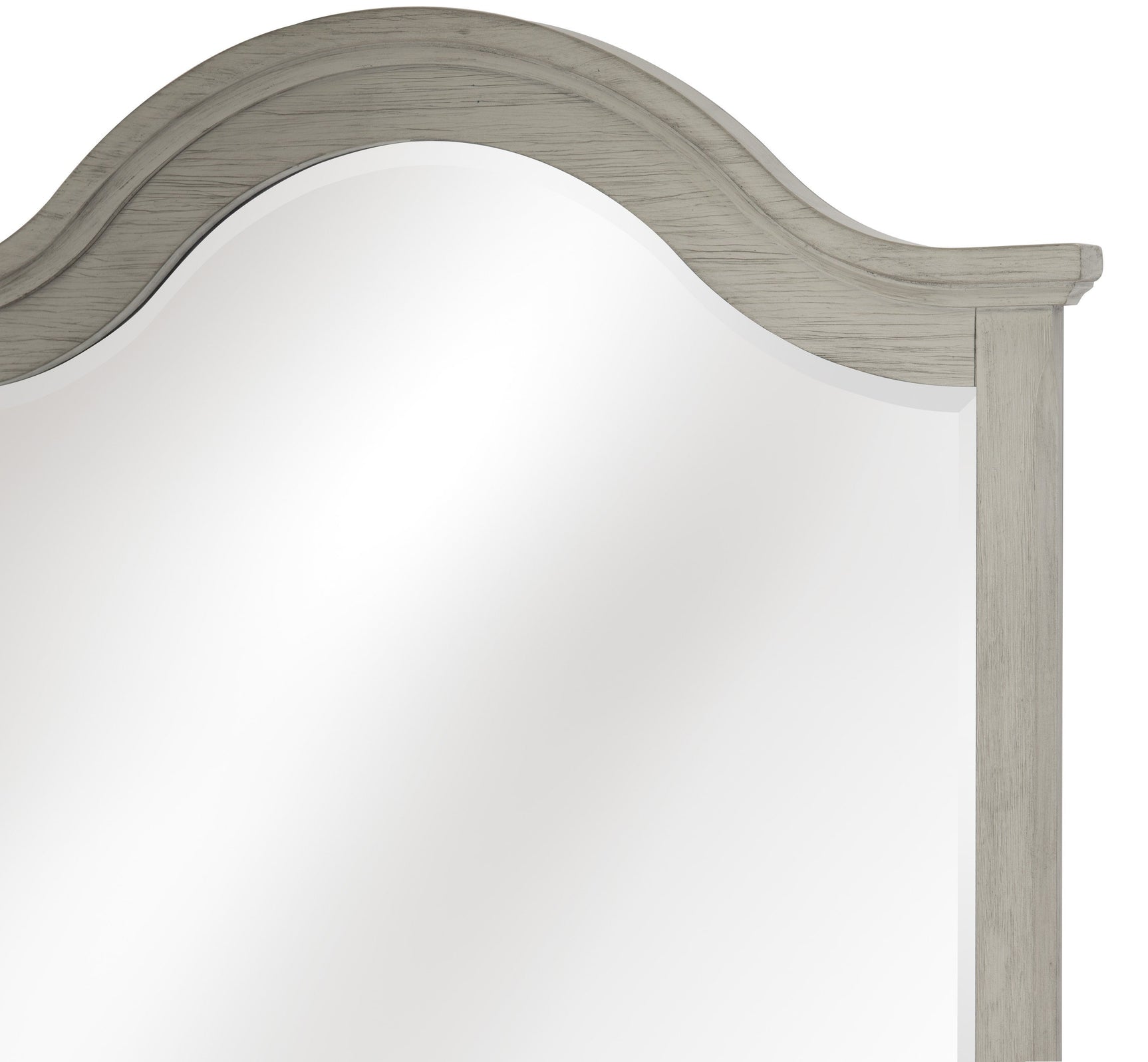 Mossbrook Brown/Light Gray Mirror - Ornate Home