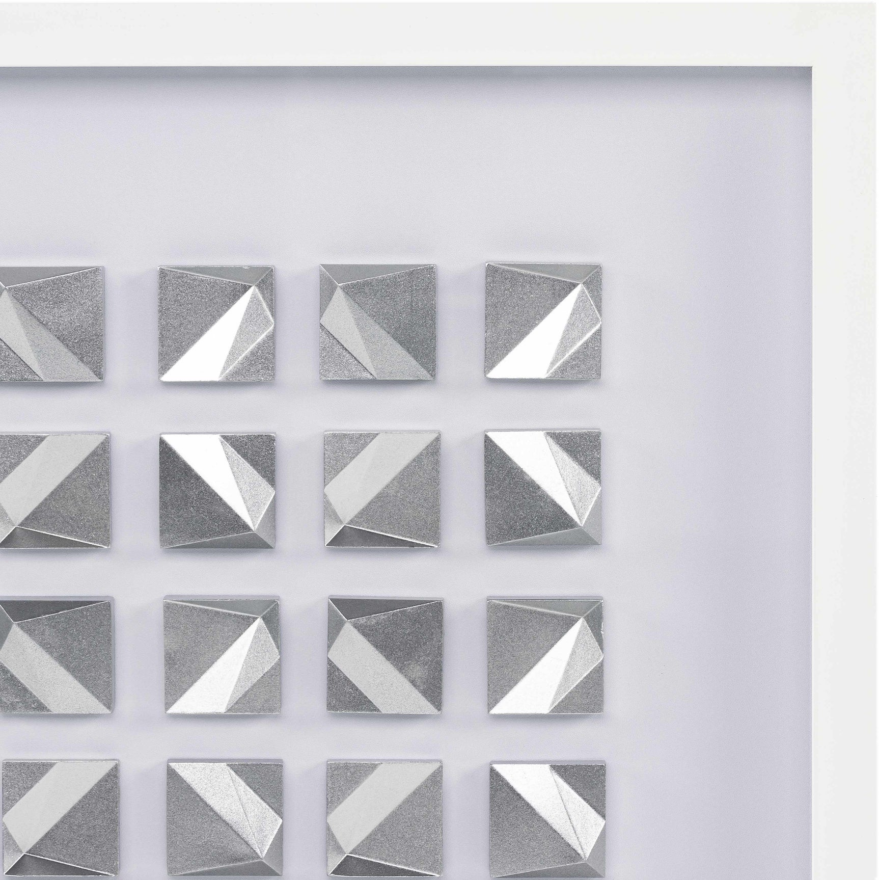 Mountainaire Silver Facet Wall Art - Clearance - Ornate Home